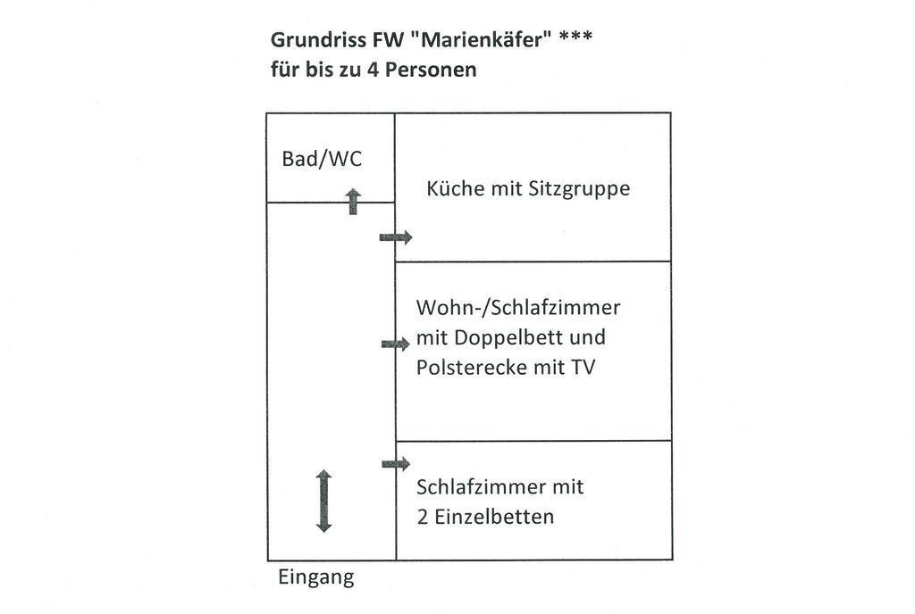 Ferienwohnung Marienkaefer Wulkow  Exterior foto